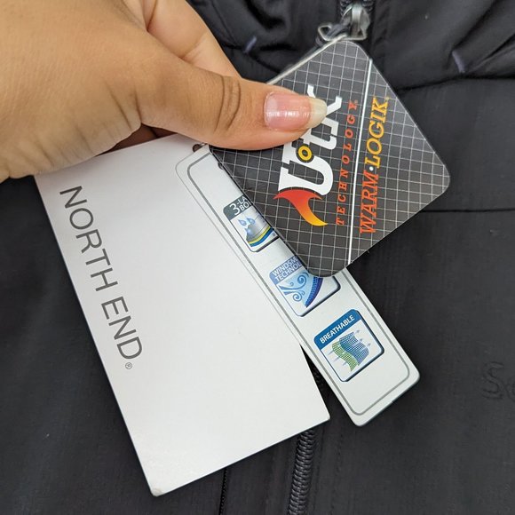 North End Black Shell Jacket Size SP - Picture 5 of 11